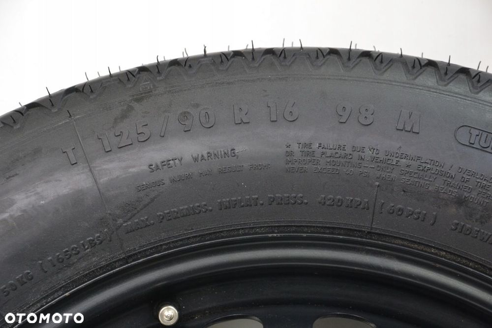 KOŁO DOJAZDOWE BMW R16 SERIA 1 E87 E88 E82 ZESTAW -30 - 4