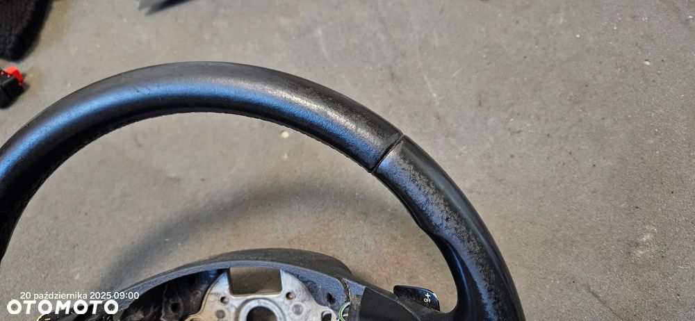 Kierownica skórzana multifunkcyjna łopatki VW Passat B6 2007r 3C0419091 - 6