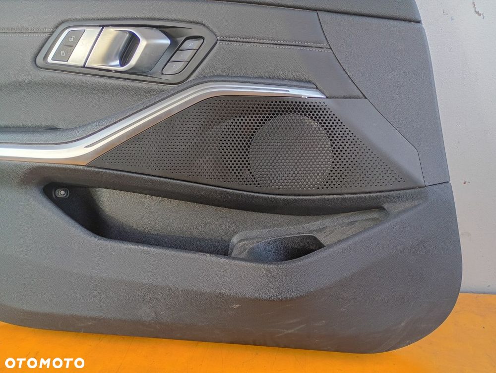 Boczek Drzwi Lewy Przód Skóra Tapicerka Panel Szyb Bmw 3 G20 G21 Europa - 4