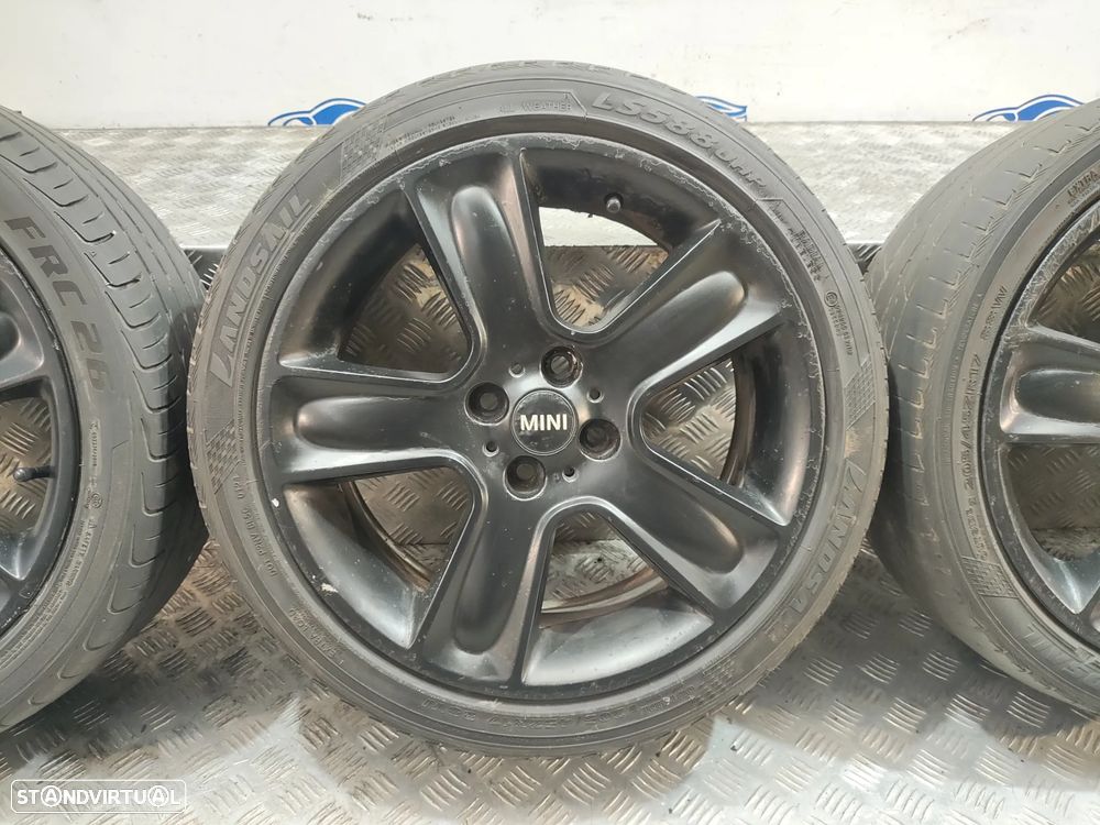 Conjunto de jantes 17 originais BBS 4474 Mini Cooper S R56 7J ET48 4x100 - 4