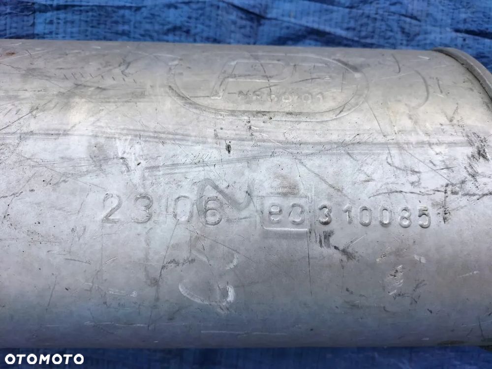 TŁUMIK KOŃCOWY WYDECH NOWY 23.06 2306 POLMOSTRÓW SEAT TOLEDO I 1.8 1.9 TD - 3