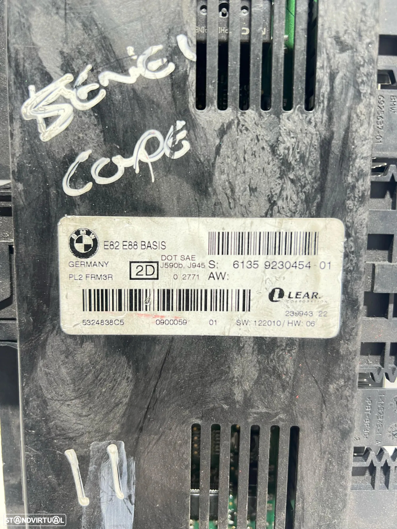 .Centralina Original Modulo FRM Serie 1 E82 2 Portas E88 Cabrio Basis Lear BMW FRM3R PL2 9 230 454 / 23994322 - 3