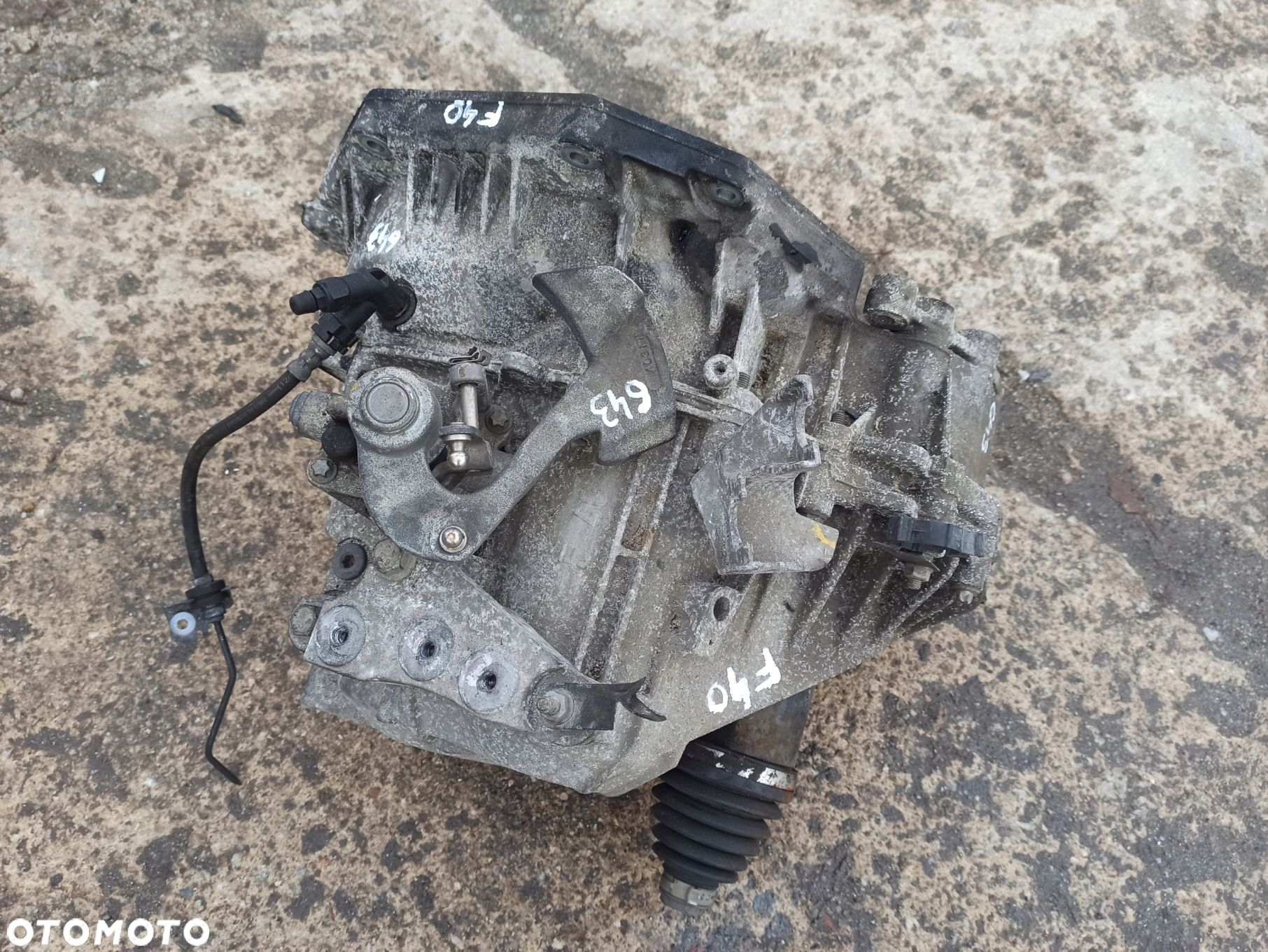 Skrzynia biegów manualna OPEL ANTARA 4x4 2.2CDTI F40 13r 6-biegów - 9