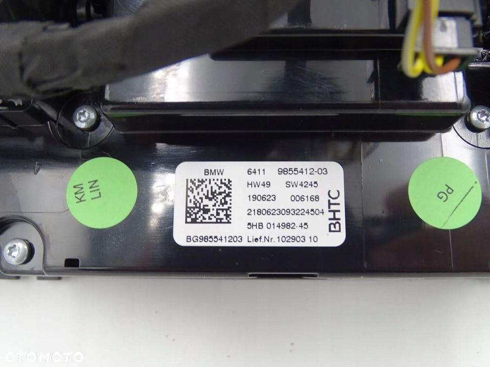 BMW G20 G22 G26 X3 G01 G02 LCI PANEL OBSŁUGI KLIMATYZACJI KRATKA NAWIEWU - 5