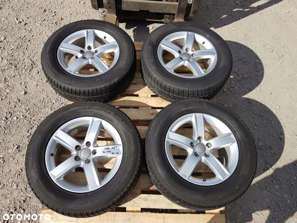 KOŁA ALUFELGI 8R0071497 AUDI Q5 Q3 7.0J x 17 5X112 ET 37 - 1