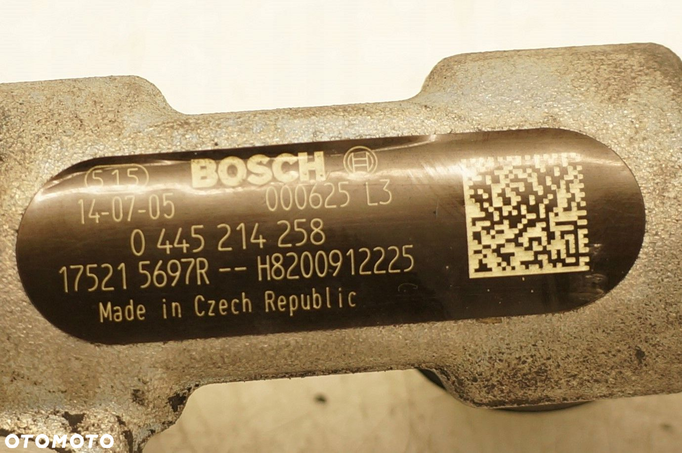 LISTWA WTRYSKOWA MASTER MOVANO 2,3 DCI 0445214258 - 2