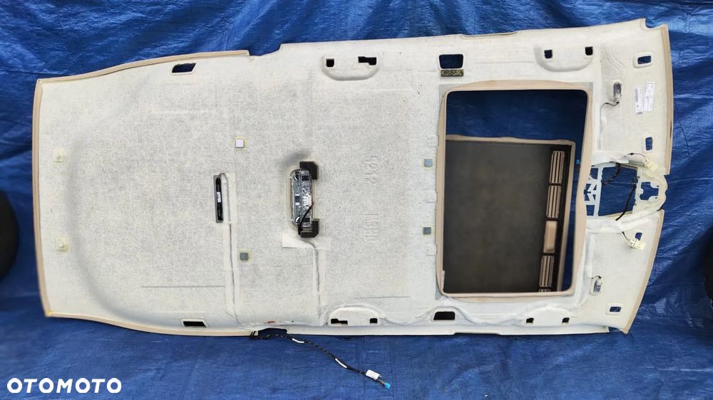 PODSUFITKA POD SZYBERDACH OSŁONA SZYBERDACHU BEŻOWA WIĄZKA INSTALACJA DACHU A2126904650 8P23 MERCEDES W212 KOMBI - 7