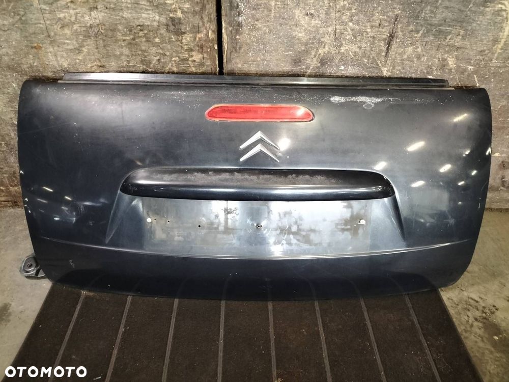 KOMPLETNY TYŁ KLAPA BLENDA DOLNA ZDERZAK BELKA CITROEN C3 PLURIEL I EYPC - 9