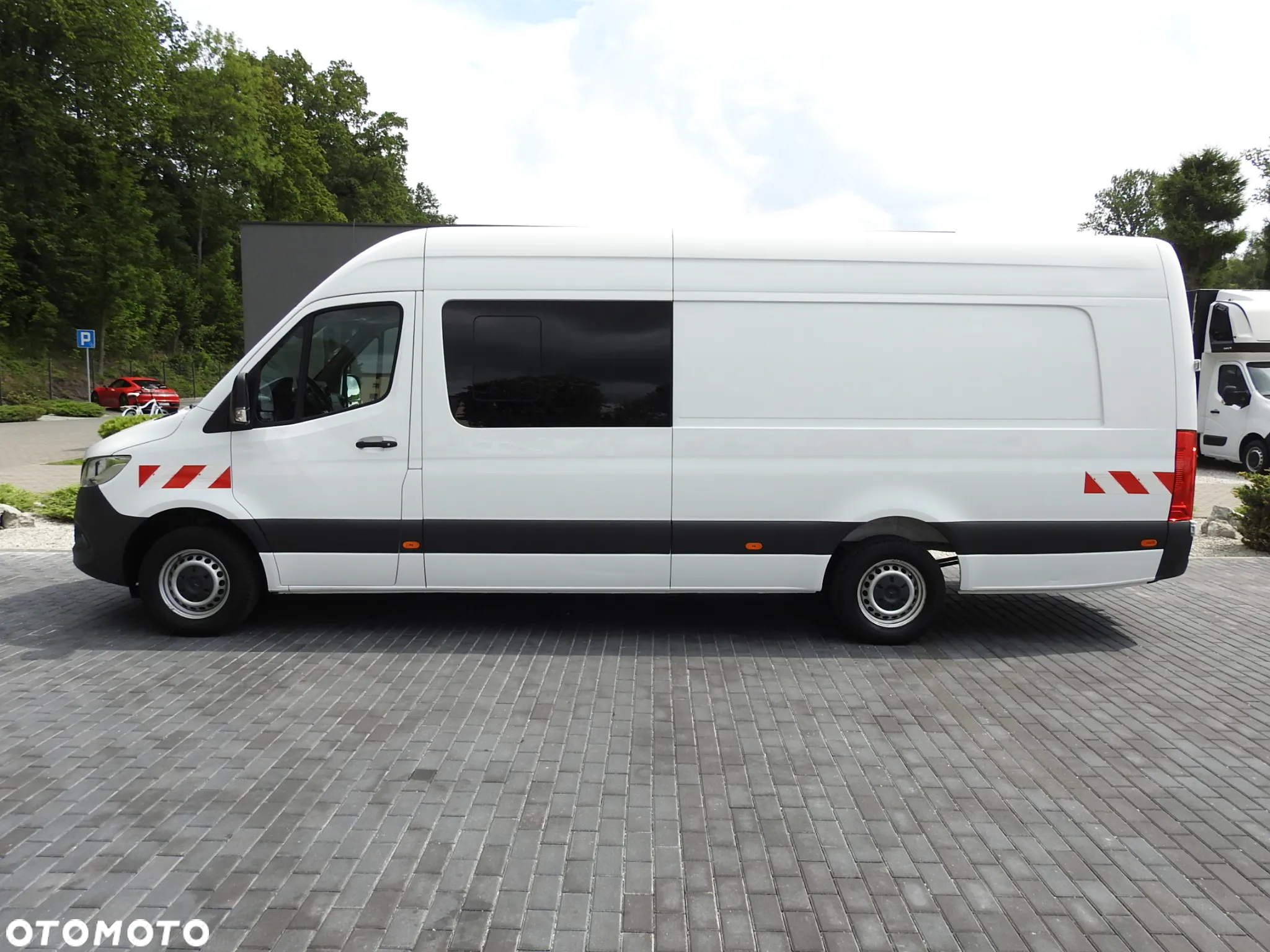 Mercedes-Benz SPRINTER FURGON BRYGADÓWKA 5 MIEJSC TEMPOMAT NAWIGACJA KLIMATYZACJA AUTOMAT 160KM [ 189239 ] - 10