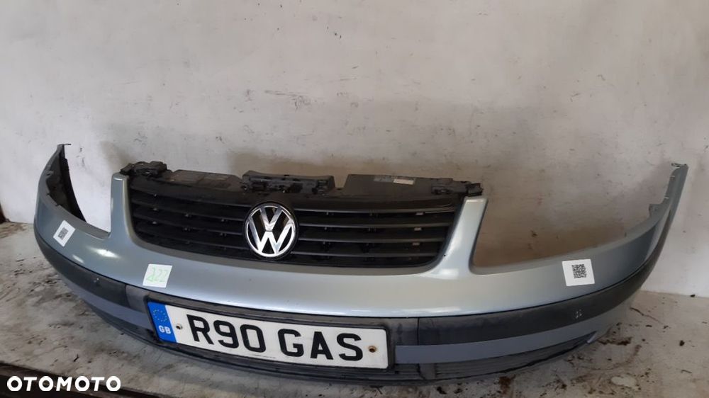 ) ZDERZAK PRZÓD PRZEDNI DO VOLKSWAGEN VW PASSAT B5 LB5S BŁĘKITNY - 3