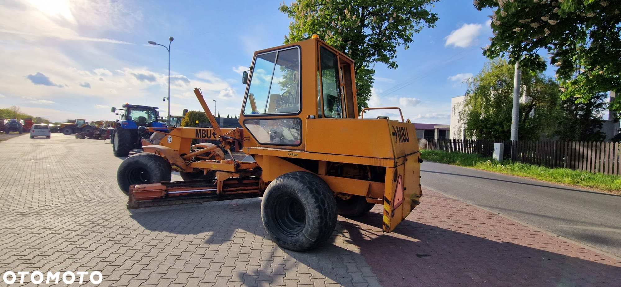 Caterpillar MBU G6 Równiarka drogowa Spych Ładowarka - 3