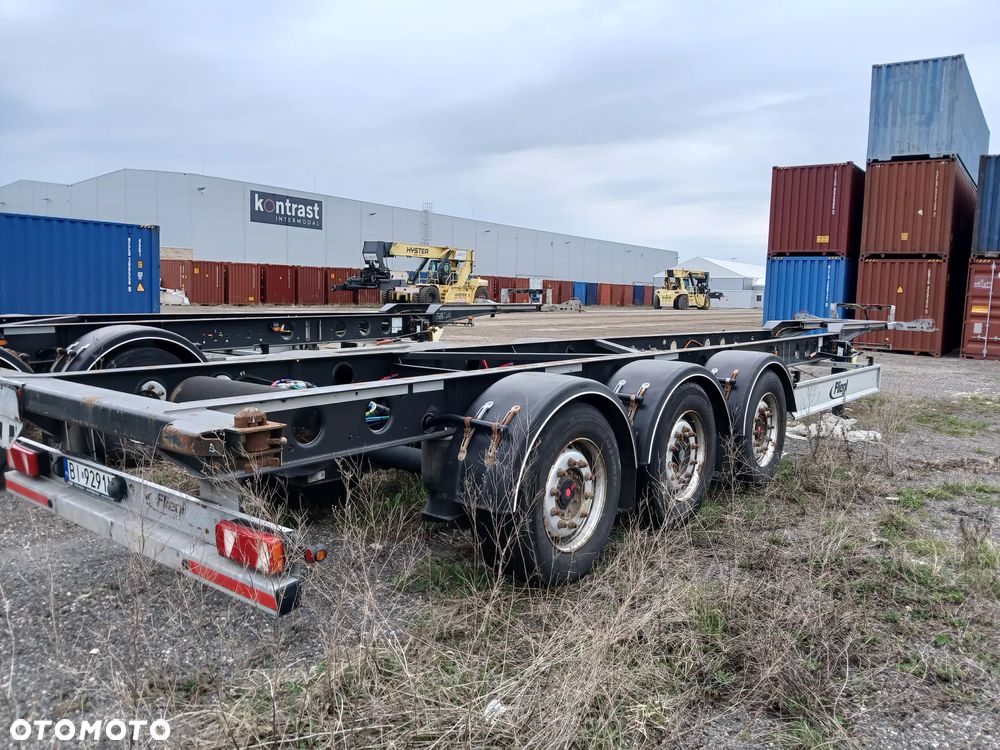 Fliegl SDS01 przyczepa podkontenerowa_oś podnoszona_lekka_2020 - 2