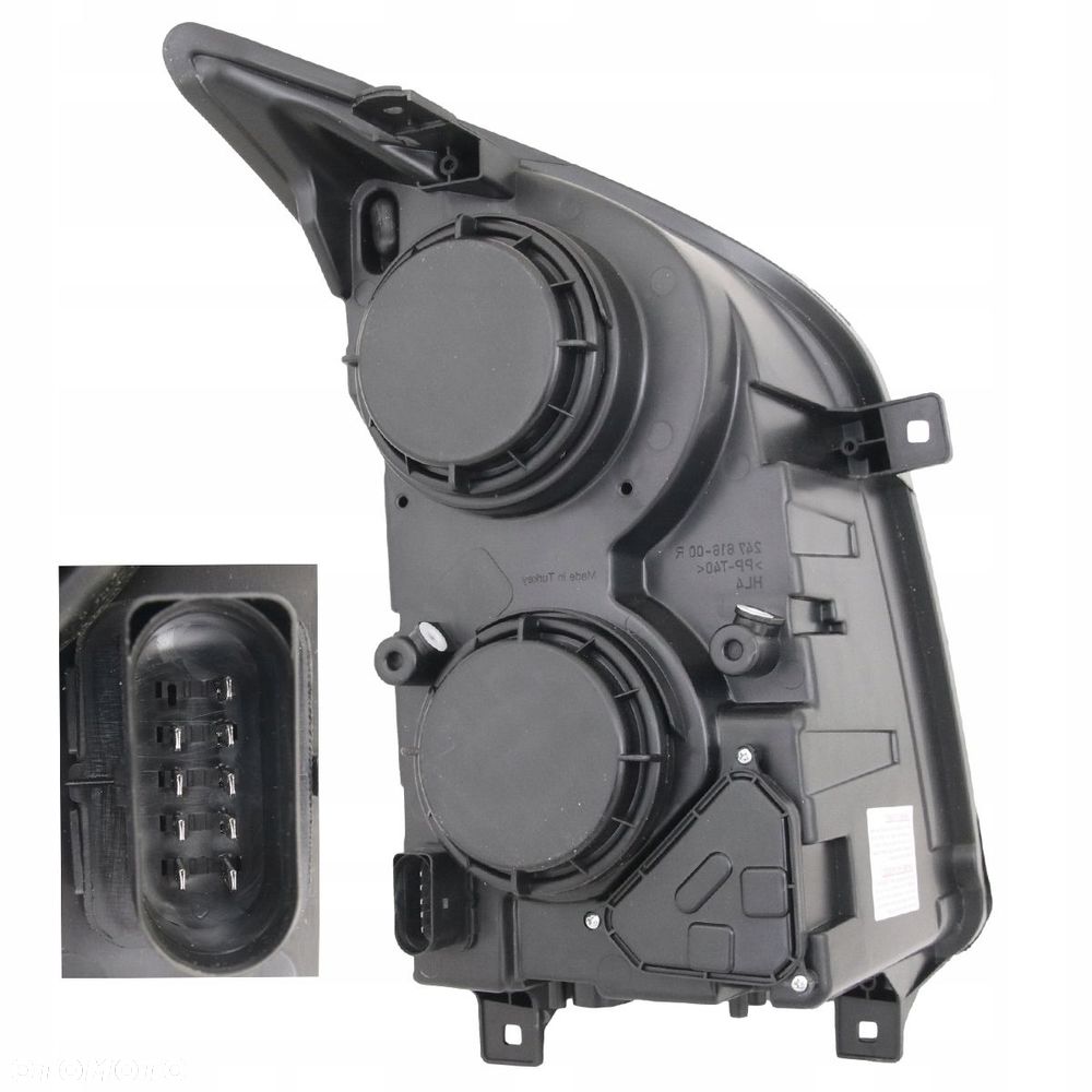Reflektor Lampa Przód Vw Crafter 2e 2e0 2005-2013 kpl - 2