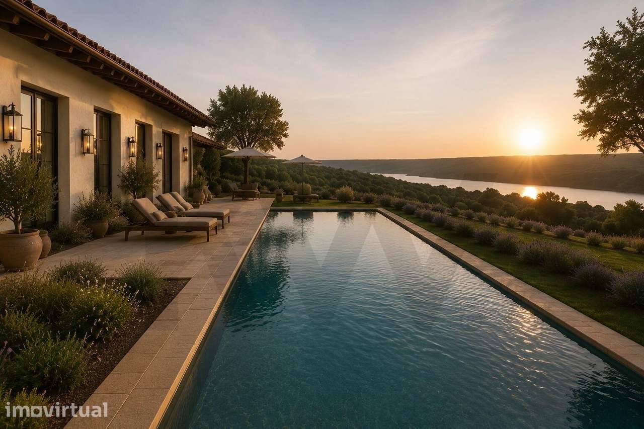 Terreno Excecional com Vista Panorâmica para o Rio Tejo — Vale de Figu - Grande imagem: 3/26
