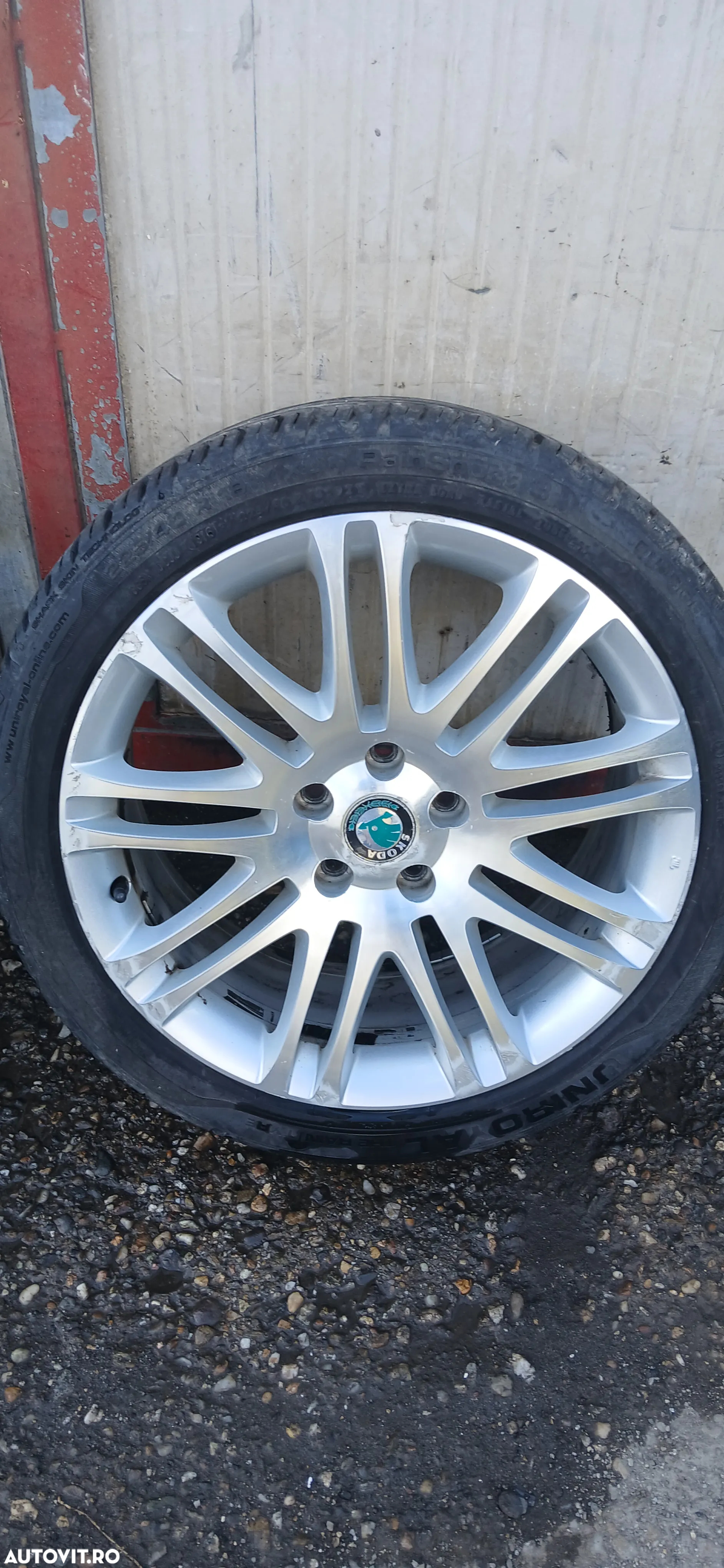 Jante aluminiu Skoda Superb 225/40R18 2012 - 7