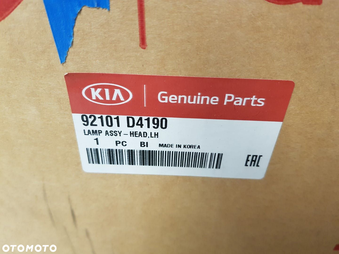 NOWA ORYGINALNA LAMPA LEWA PRZEDNIA XENON + LED KIA OPTIMA 4 IV 15-19 KOMPLETNA EUROPA 92101D4190 - 7