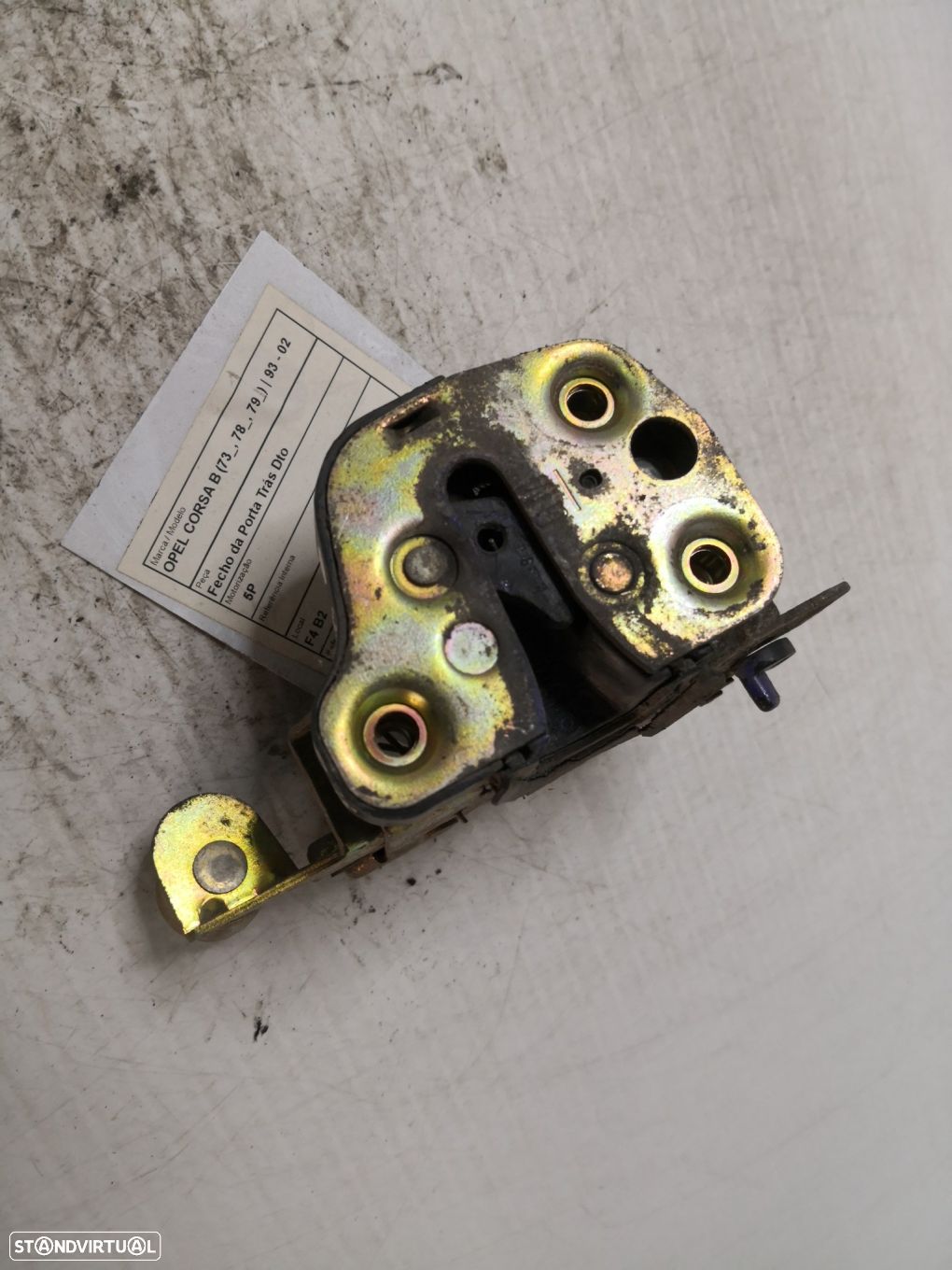 Fecho Da Porta Trás Dto Opel Corsa B (S93) - 1