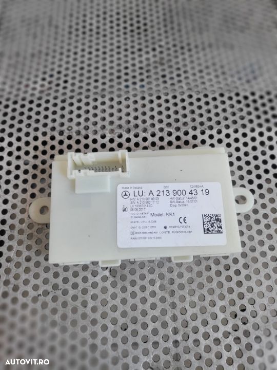 Modul Calculator ECU Keyless Entry Mercedes A2139004319 E Class W213 W238 A238 C238 W257 2017+ - 1