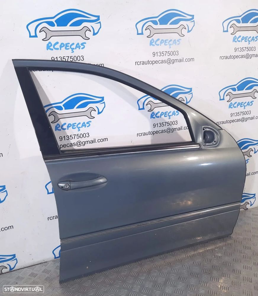PORTA FRENTE FRONTAL DIREITA MERCEDES-BENZ C-CLASS W203 C 320 18 218CV A785214 FECHO ELEVADOR MOTOR PUXADOR VIDRO RETROVISOR RETROVISORES - 3
