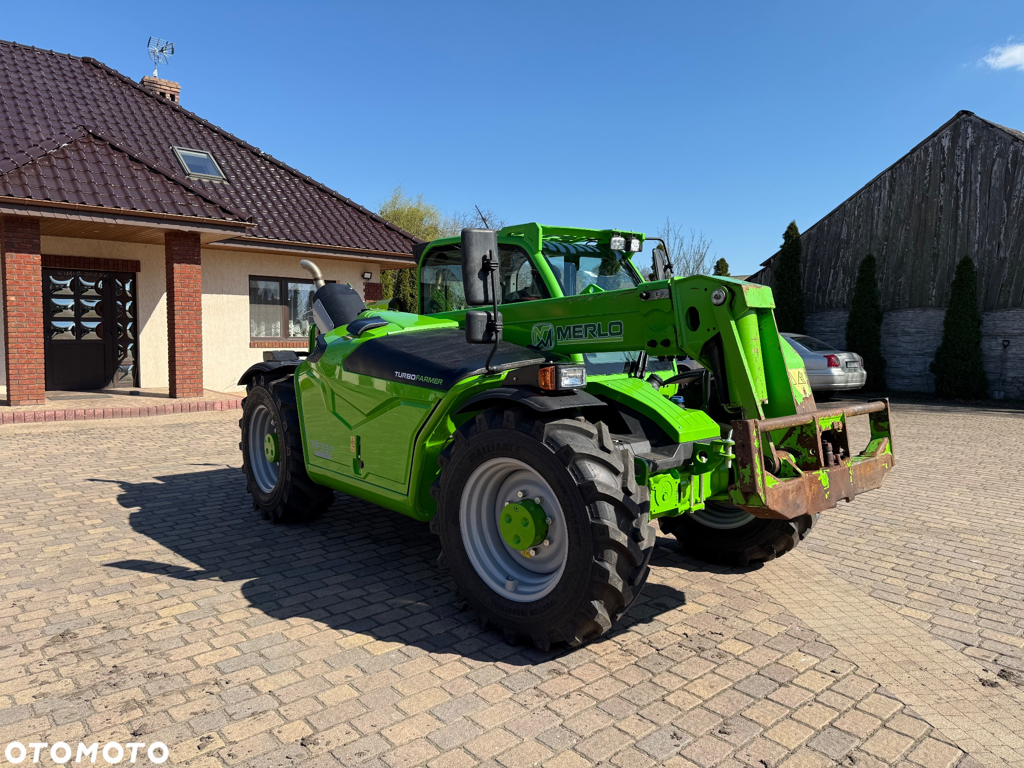 Merlo TF 33,7 2019 3,5 mph Turbofarmer 4x nowe opony Niska 2,15m - 3