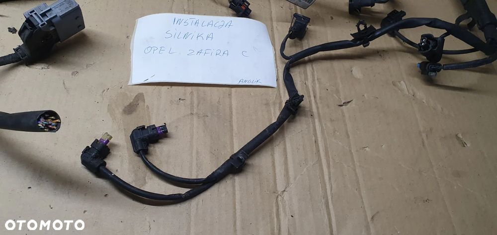 Instalacja wiązka silnika wtyczki wtyczka przewód kabel Opel Zafira C 1.4 Turbo - 7