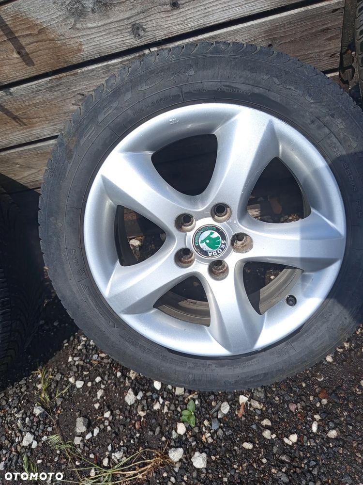 Alufelgi 15 opony skoda Fabia II - 6