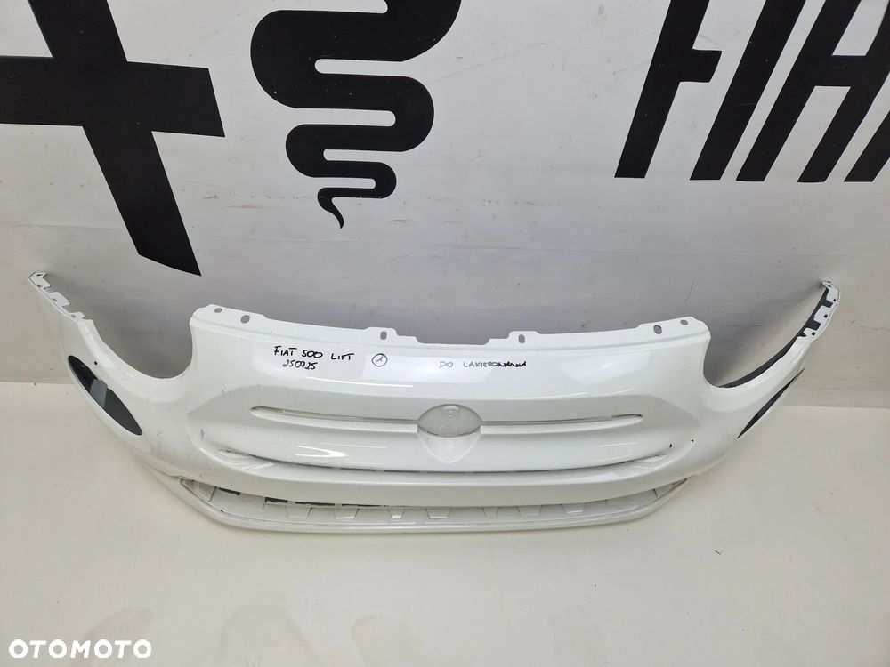 Zderzak przód przedni Fiat 500 Lift FL - 2