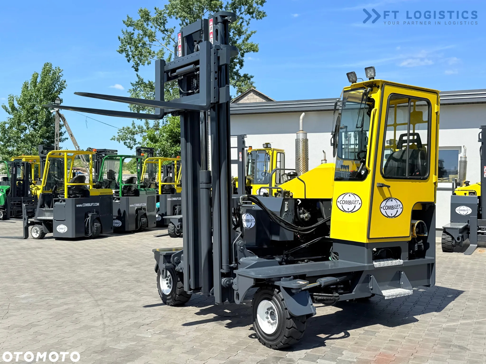Combilift C5000XL / GAS / DUPLEX / 4500MM / WOLNY SKOK / PRZESUW WIDEŁ / POZYCJONER / KABINA XL / NOWE OPONY - 24