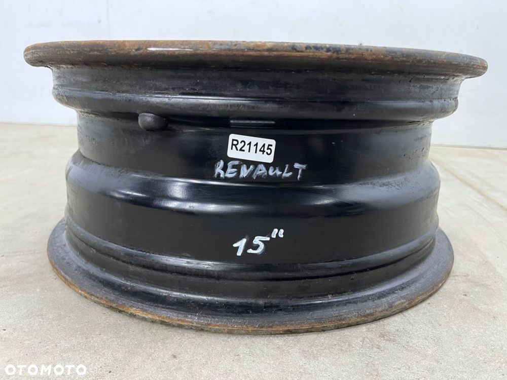 Felgi stalowe Renault Clio Megane Scenic Thalia r15 cali 6jx15 ET43 4x100 jedna felga stalowa - 8