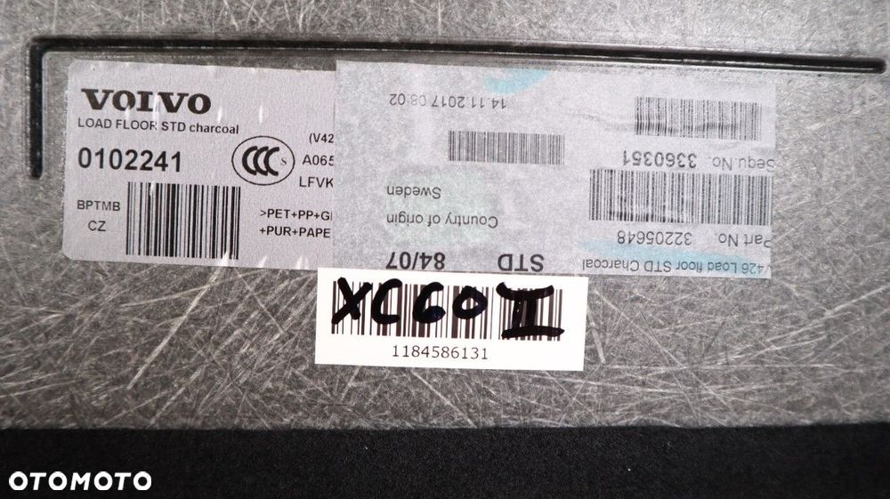 VOLVO XC60 II PODŁOGA BAGAŻNIKA 32205648 - 10