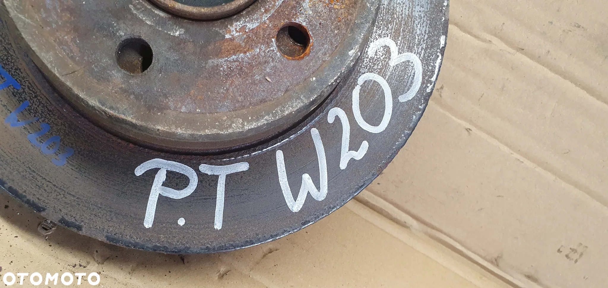 Zwrotnica piasta prawy tył tylna prawa Mercedes W209 1.8 Kompresor A2030805 - 9