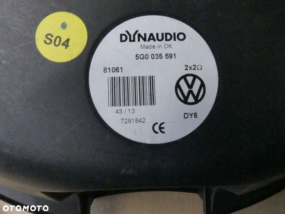 dw golf 7 głośnik niskotonowy subwoofer 5g0035591 - 4