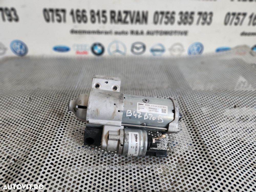 Electromotor Nou Sub 1.000 Km Bmw 2.0 D B47D20 Euro 6 G20 G21 G30 G31 X3 X4 X5 X6 X7 G05 G06 G07 F1 - 1