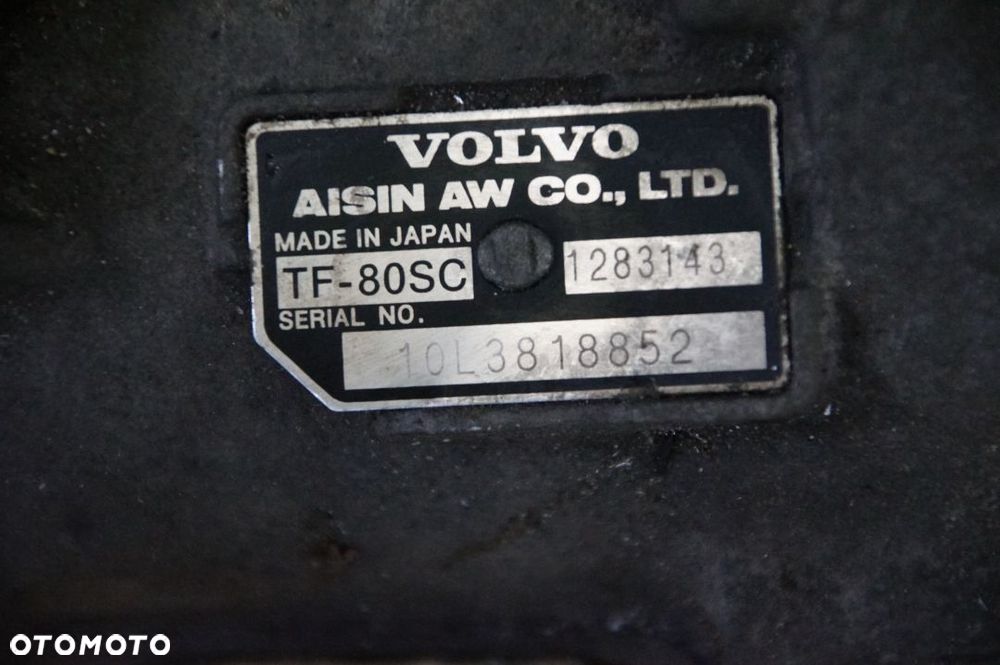 SKRZYNIA BIEGÓW VOLVO S80 TF-80SC 205 KM - 5