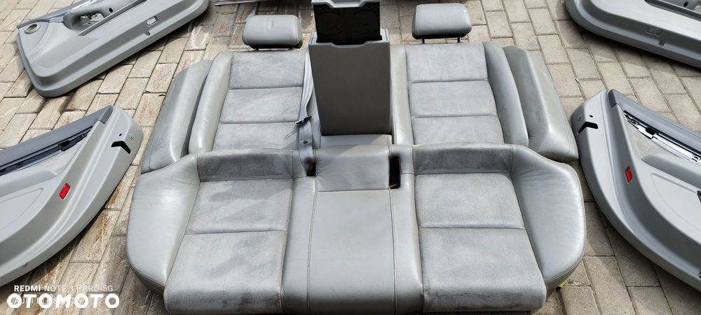 Fotel Fotele Zestaw ALKANTARA Kubełki Grzane Audi A6 C6 2.4 B Sedan 2004 rok Części Blask Gołdap - 2