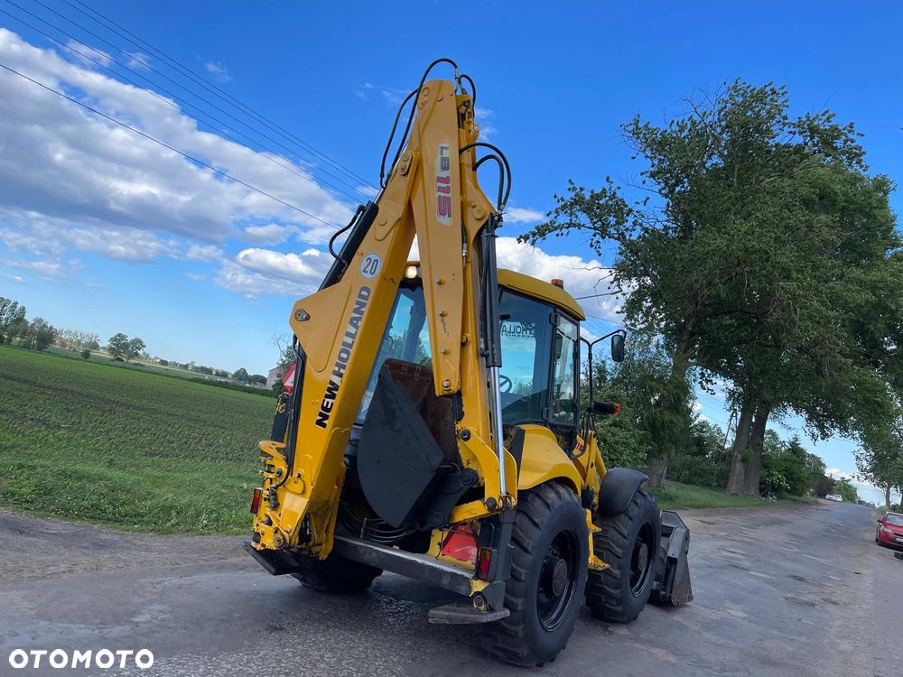 New Holland Koparko Ładowarka Koparka New Holland LB 115, Rok 2003, Łyżko Krokodyl, Ramię z teleskopem, GOTOWA DO PRACY, BRUTTO! - 23