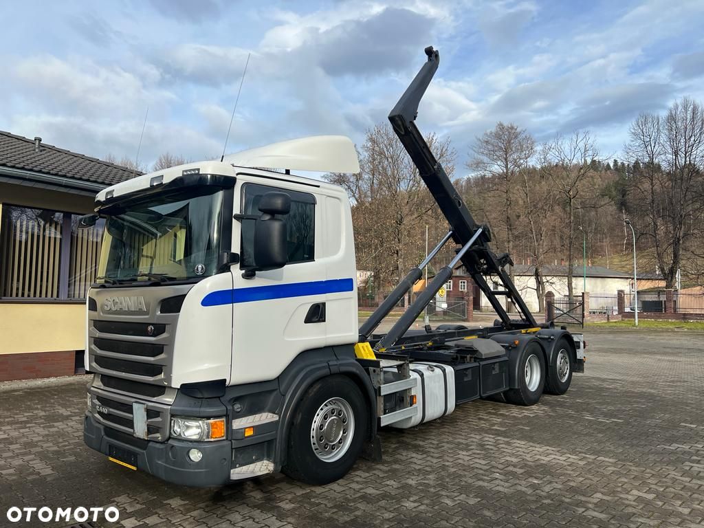 Scania R440 hakowiec, 6x2, MEILLER, pilot, 490 t.km.! - 1