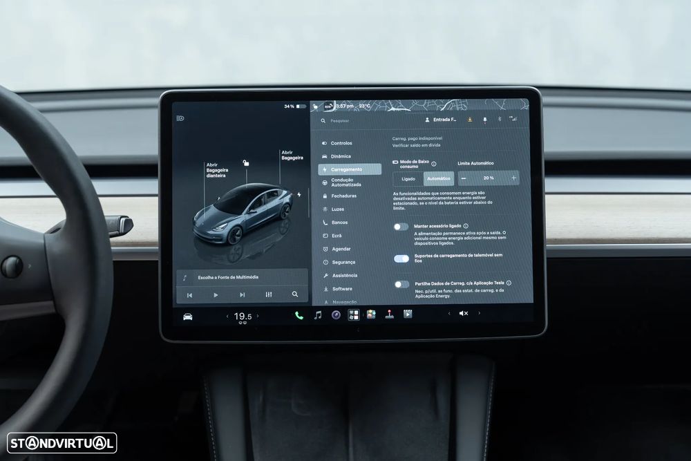 Tesla Model 3 Long Range Tração Traseira - 34