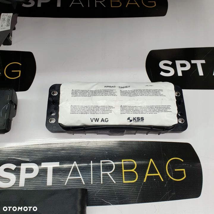 VW SPORTSVAN SPORT DESKA ROZDZIELCZA KONSOLA KOKPIT PULPIT PODUSZKI AIRBAG AIR BAG PASY KIT SET - 8
