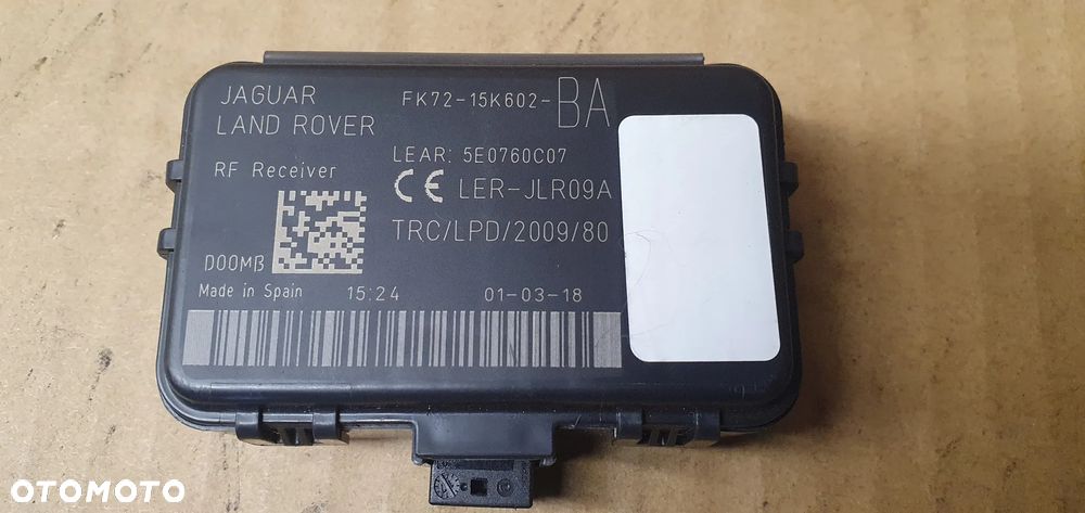 Moduł sterownik anteny Land Rover Discovery Sport L550 FK72-15K602-BA - 5