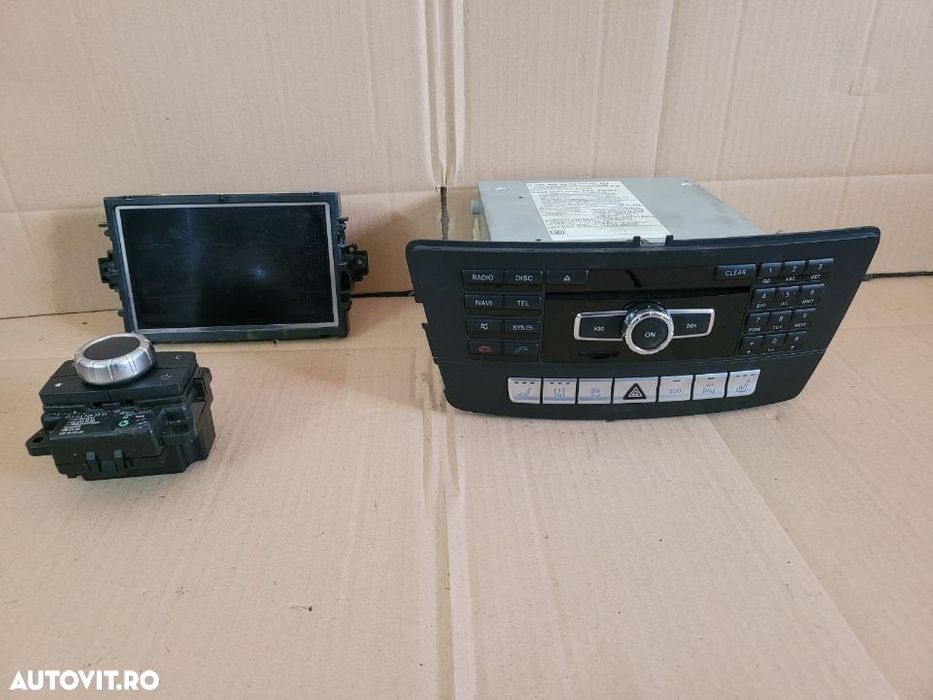 Kit Radio Cd Unitate Navigatie Joystik Display Navi Mercedes ML GLE W166 X166 An 2011-2018 - 1