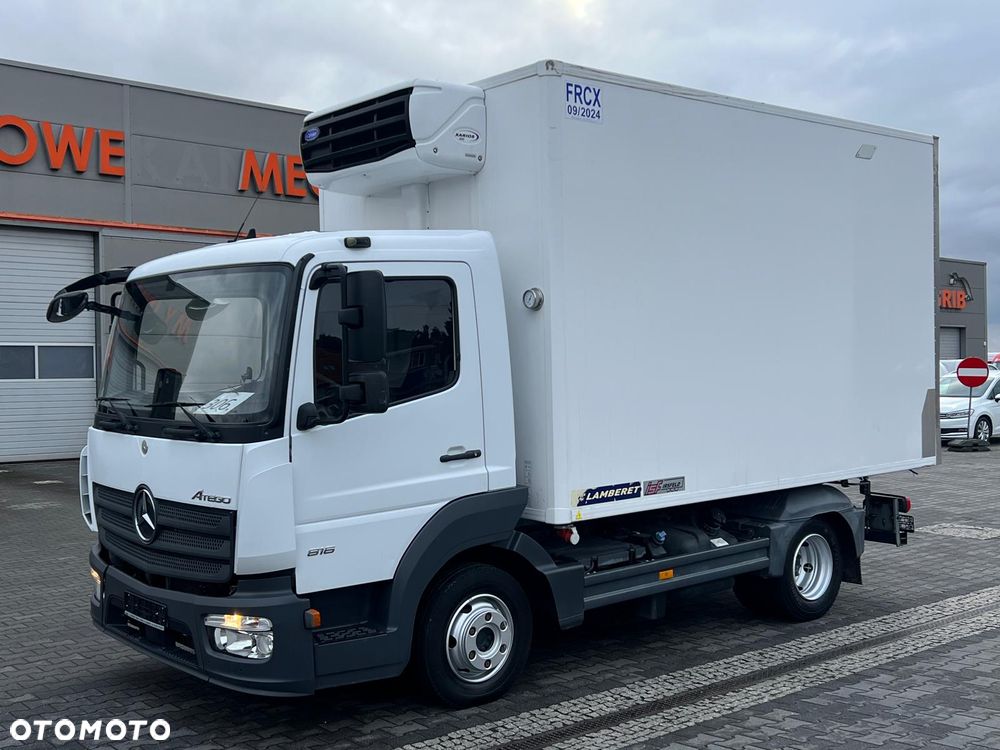 Mercedes-Benz ATEGO 816 EURO 6 CHŁODNIA HAKOWA KONTENER IZOTERMA - 2