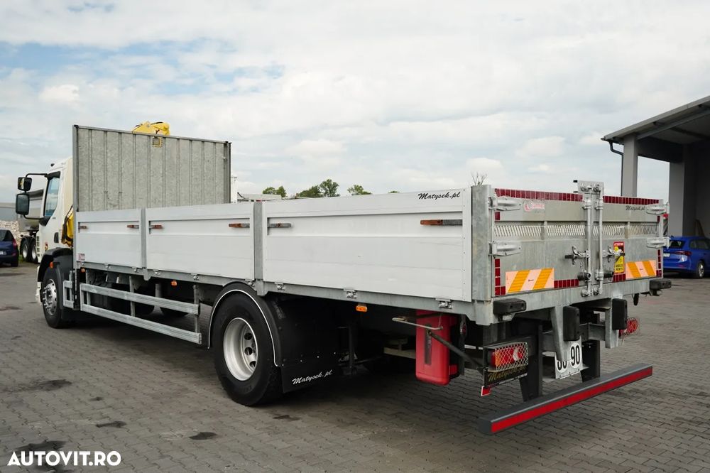 DAF LF 250 / 4X2 / LIVRARE - 7.3 + HDS HYVA HB 150X -E3 / RADIOCOMANDĂ / ROTATOARE / MAX. CAPACITATE DE RIDICARE: 5200 KG / EURO 6 - 10