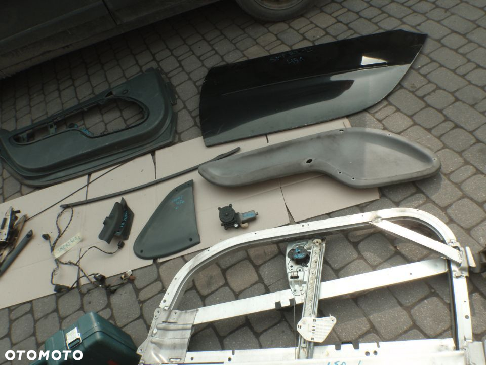 podnośnik szyby linka zębatka rolka mechanizm podnoszenia szyby smart 450 prawy - 2