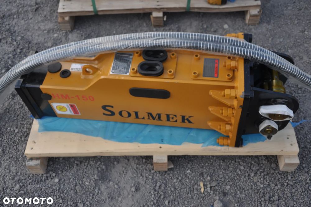 Młot wyburzeniowy Mini koparka Solmek HM 150 Hammer NOWY - 4