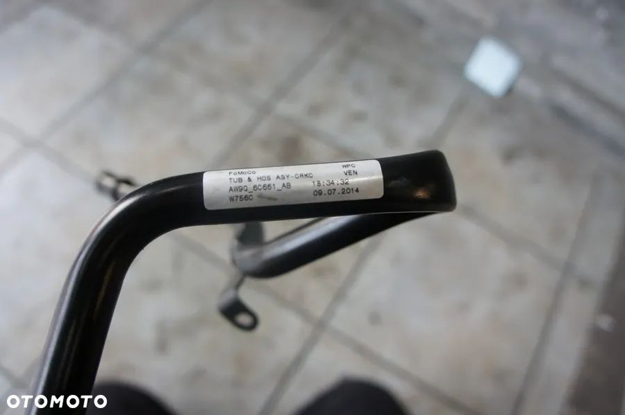 NR 134 Przewód, rurka, wąż wody Jaguar XF Lift 3.0D AW9Q-6C661-AB - 3