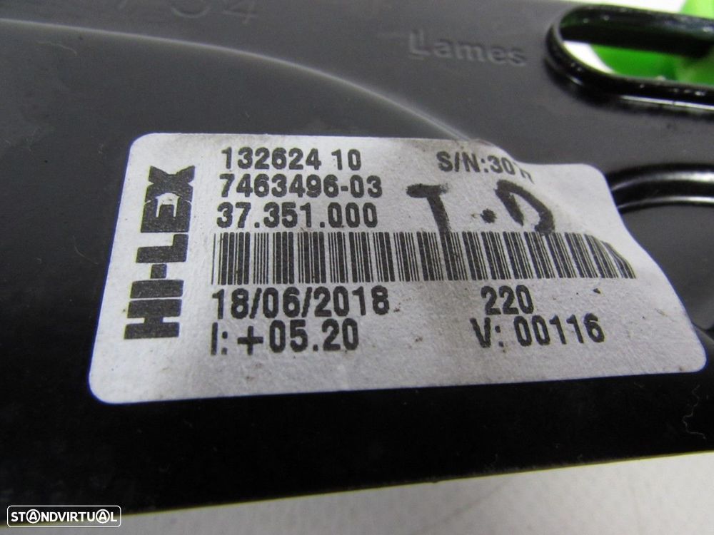 Elevador S/ Motor Direito/Trás Seminovo/ Original MINI MINI CLUBMAN (F54) 513574... - 3