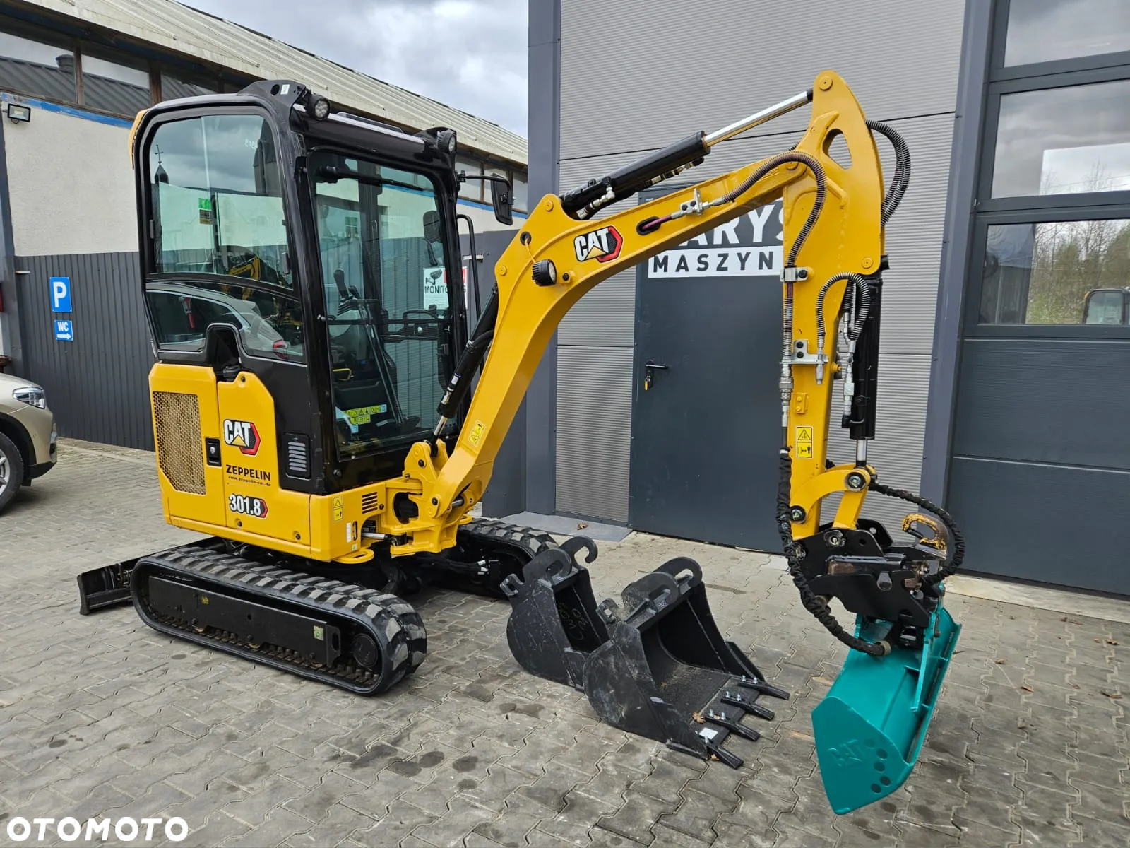 Caterpillar MINIKOPARKA CAT CATERPILLAR 301.8 CR 301 302  KLIMATYZACJA !!! 2020r - 4