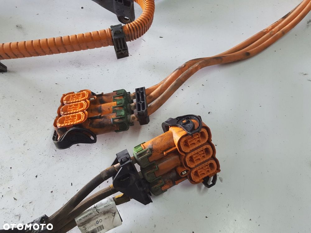CITROEN DS5 11-15r 2.0 HDI HYBRYDA PRZEWODY KABLE WIĄZKA BATERII 9678081580 - 3