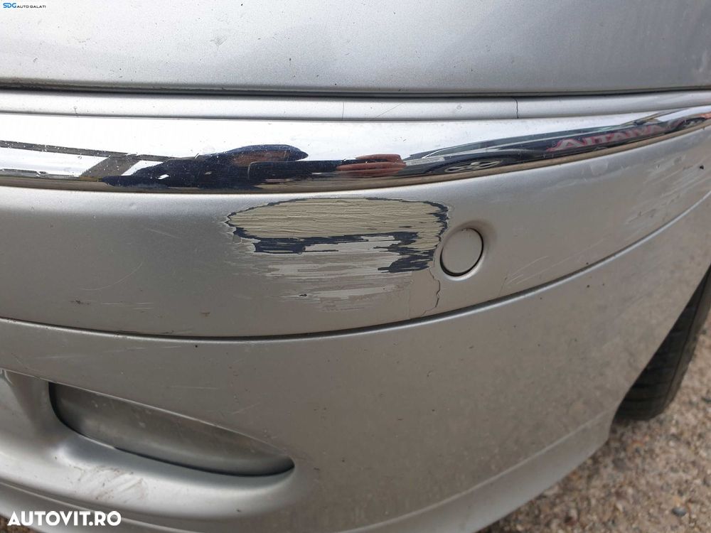 Bandou Stanga cu Locas Senzori Parcare Bara Spoiler Fata cu Imperfectiuni Mercedes Clasa E Class W211 NFL Non Facelift 2002 - 2006 Culoare C775 775 [K3440] - 4